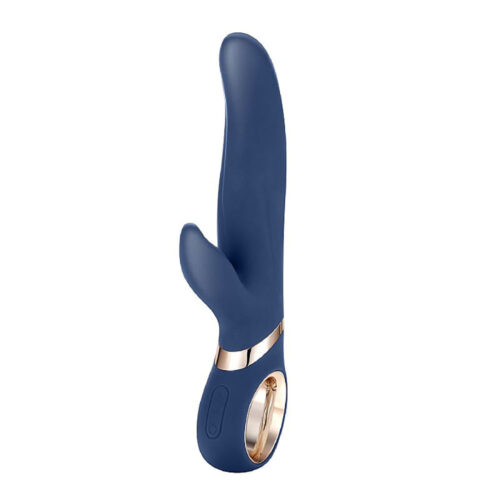 7322-Azul-Escuro_1 S-Hande Candice Vibrador de Ponto G e Clitóris com 9 Modos de Vibração Sexy Import