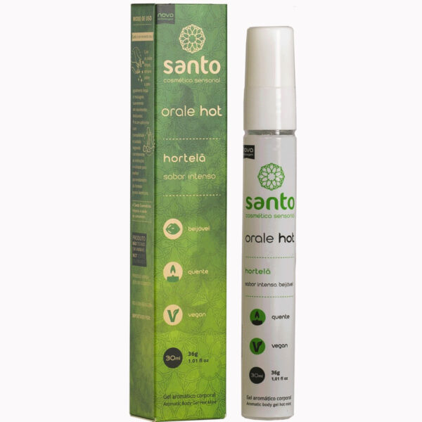 Orale Hot Gel Aromatizante 30ml Santo