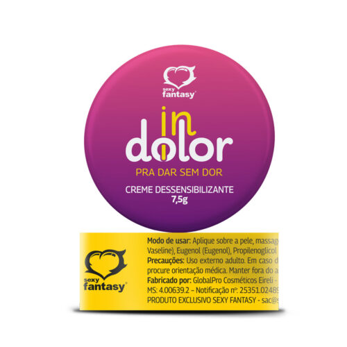 7425_1 InDolor Turbo Creme Dessensibilizante 7,5g Sexy Fantasy
