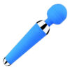 7475-Azul_1 Massageador Varinha Mágica com 10 Modos de Vibração Sexy Import