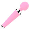 7475-Rosa_1 Massageador Varinha Mágica com 10 Modos de Vibração Sexy Import