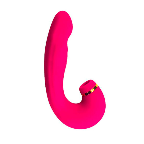 Vibrador de Ponto G e Clitóris com Dedilhar Air Pulse Sexy Import