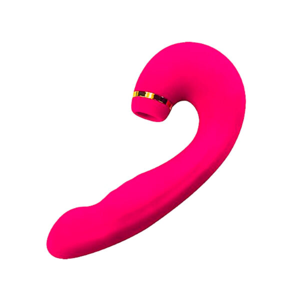 Vibrador de Ponto G e Clitóris com Dedilhar Air Pulse Sexy Import
