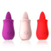 Rosa Estimuladora de Clitóris com Língua e 10 Modos de Estimulação Sexy Import