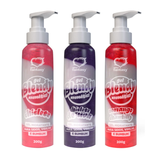 7501-Uva_2 Blendy Gel Aromatizante Para Virilha 200g Sexy Fantasy