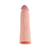 Capa Peniana com Textura de Veias Salientes 16x3,3cm Sexy Import