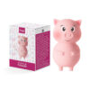 7741-Rosa_6 Piggy Estimulador em Formato de Porquinho com 10 Modos de Pulsação Sexy Import