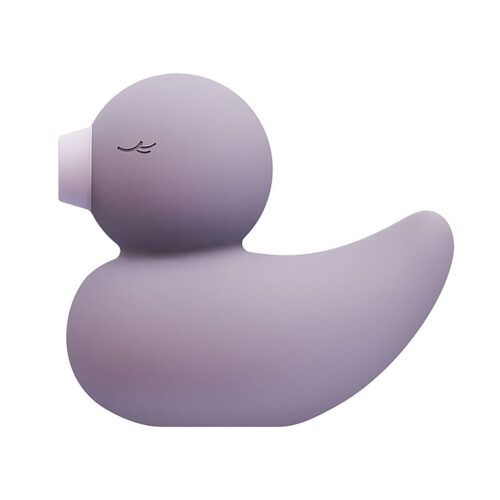 7746-Roxo_1 Ducky Estimulador de Clitóris com 10 Modos de Vibração e 5 Modos de Pulsação Sexy Import