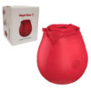 7879-Vermelho_4 Rosa Estimuladora de Clitóris com 10 Modos de Pulsação Sexy Import