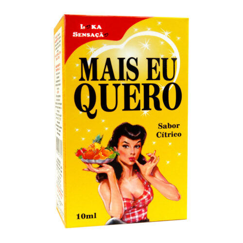 Mais Eu Quero Bala Gel Sabor Cítrico 10ml Loka Sensação