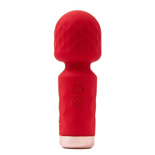 7949-Vermelho_1 Hero Mini Varinha Mágica com 10 Modos de Vibração Sexy Import