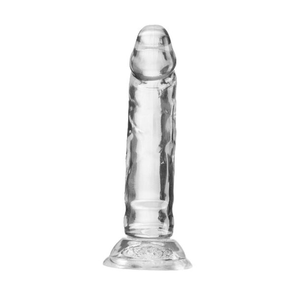 Dildo Realístico Transparente Flexível 14,8x3cm Sexy Import