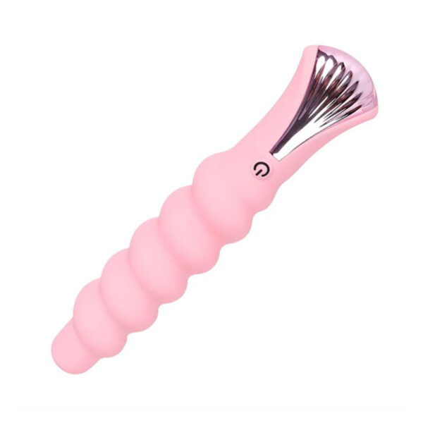8236NA-4-Rosa-Claro_1 Vibrador Unicórnio 12 Modos de Vibração Libb