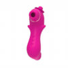 8366-Pink_2 Vibrador Alice com 10 Modos de Estimulação de Língua e Pulsação SI Sexy import