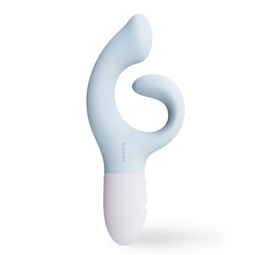 8437-Azul_1 Big G Vibrador de Ponto G e Clitóris com 5 Intensidades e Aquecimento de 40° Sexy Import
