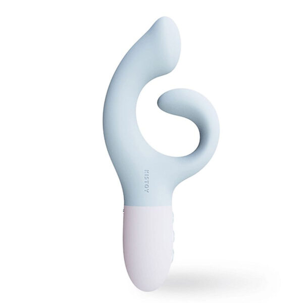 8437-Azul_1 Big G Vibrador de Ponto G e Clitóris com 5 Intensidades e Aquecimento de 40° Sexy Import
