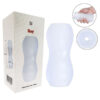 8465-Transparente_4 Roy Masturbador Masculino em Silicone 13,5x5,5cm Sexy Import