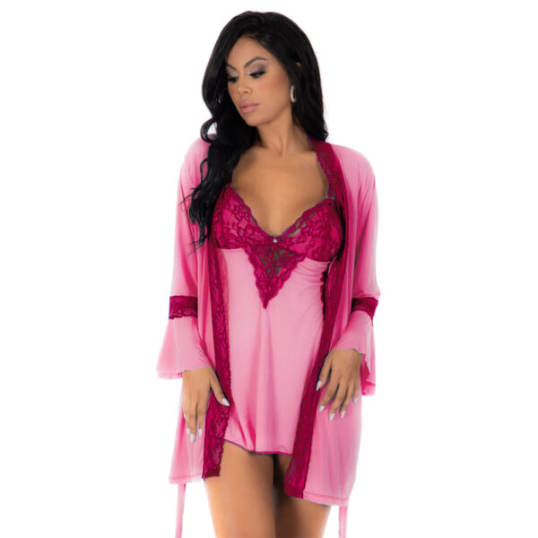 8474-GG-Rosa-Claro-com-Pink_2 Conjunto Manu Camisola e Robe Pimenta Sexy