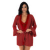 8474-U-Vermelho_2 Conjunto Manu Camisola e Robe Pimenta Sexy