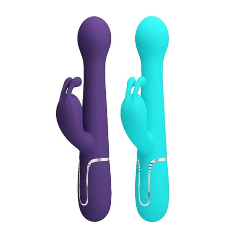 8555_variacao Vibrador Twinkled Tenderness Ponto G e Clitóris com Pulsação e Massageador Vai e Vem Sexy Import
