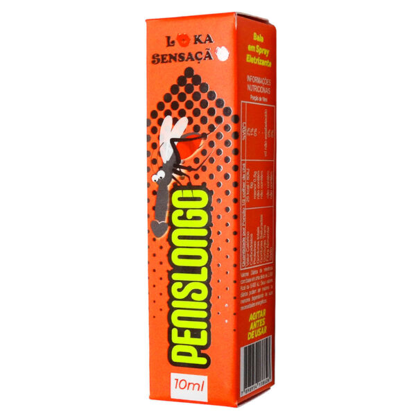 8626_22 Penislongo Excitante Bala em Spray Eletrizante 10ml Loka Sensação