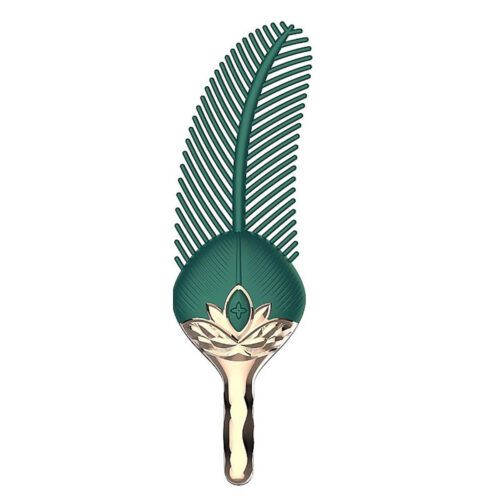 Vibrador de Clitóris Formato de Pena Recarregável com 10 Modos de Vibração Sexy Import