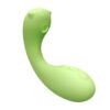 8660-Verde_1-1 Vibrador de Clitóris e Ponto G com 10 modos de Vibração e Pulsação via APP Sexy Import