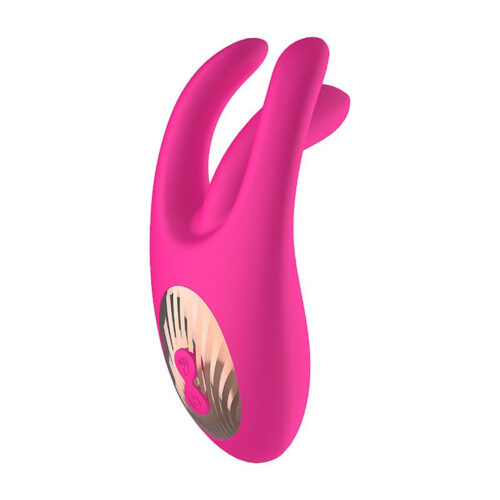 8662-Pink_1 Vibrador Ponto G com Estimulador de Clitóris 10 Modos de Vibração e 10 Modos de Dedilhar Sexy - Vibrador de Ponto G com Estimulador de Clitóris com 10 Modos de Vibração e 10 modos de Dedilhar Sexy