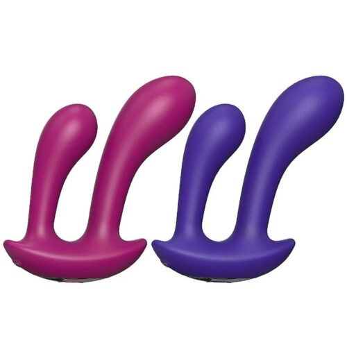 Plug Anal Duplo com 9 modos de Vibração Sexy Import