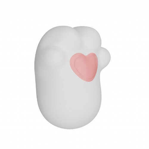 8674-Branco_1 Vibrador de Clitóris Formato de Pata com Tapping Sexy Import