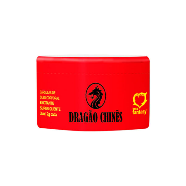 Dragão Chines Cápsulas de Óleo Corporal Excitante Super Quente 3 Unidades Sexy Fantasy
