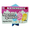 8732_1 Sorvete Quente Sabor Algodão Doce 30g Loka Sensação
