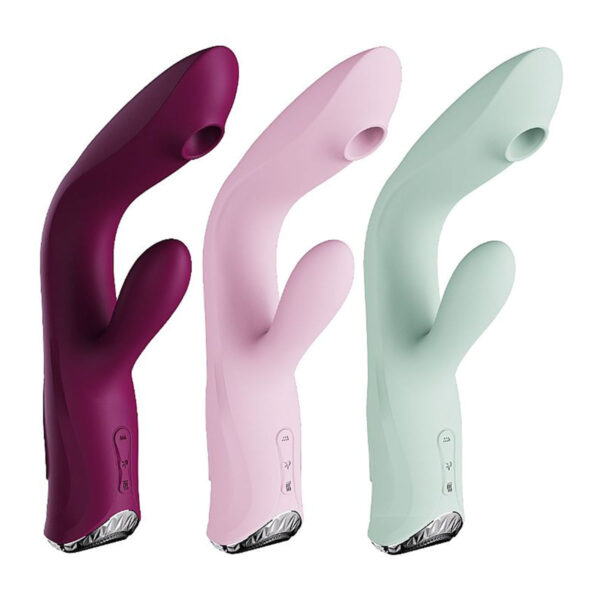 Vibrador de Ponto G e Clitóris com tela de LCD Sexy Import