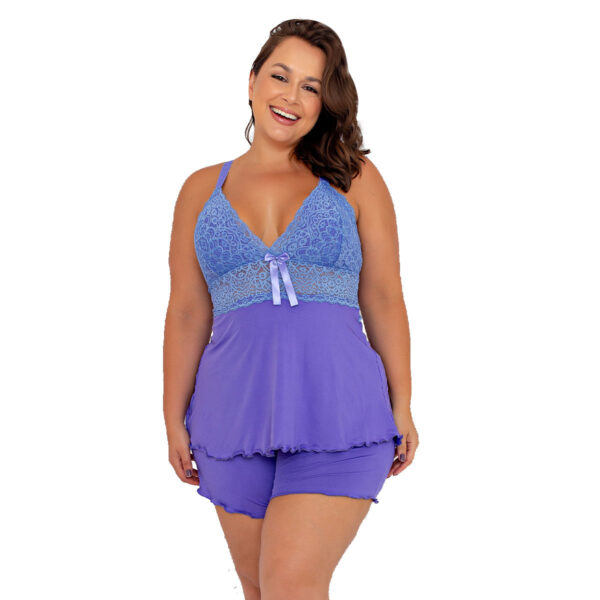 875PT-50-Roxo-Azulejo_1.jpg Baby Doll Aylana Plus Size Patitex