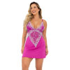 878PT-G-Roxo-Odalisca_1.jpg Camisola Bicolor Larissa com Detalhes em Renda Patitex