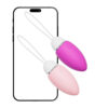 8809-Roxo_3 Bullet Vibratório com 10 Modos de Vibração Recarregável e Controle por Aplicativo Sexy Import