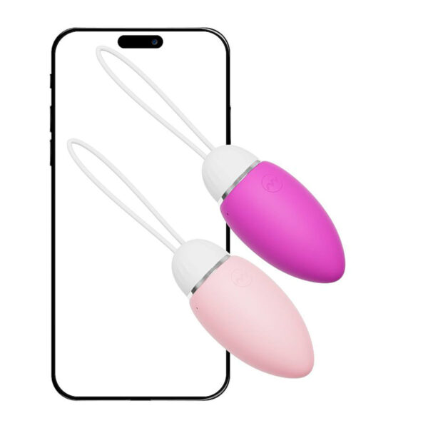 8809-Roxo_3 Bullet Vibratório com 10 Modos de Vibração Recarregável e Controle por Aplicativo Sexy Import