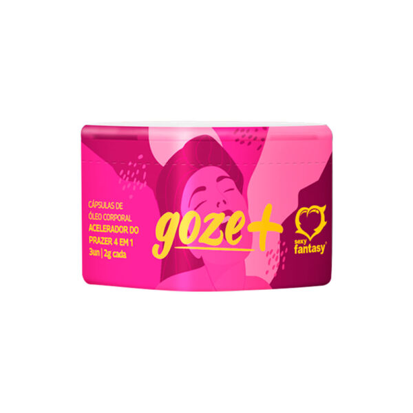 8810_1 Goze+ Cápsulas de Óleo Corporal Acelerador de Prazer 4 em 1 3 Unidades Sexy Fantasy