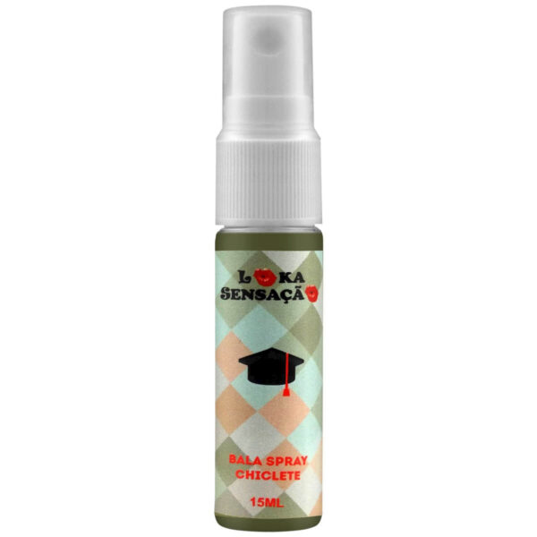 8824_2 Loka Estudante Bala Spray Vibrante Chiclete 15ml Loka Sensação