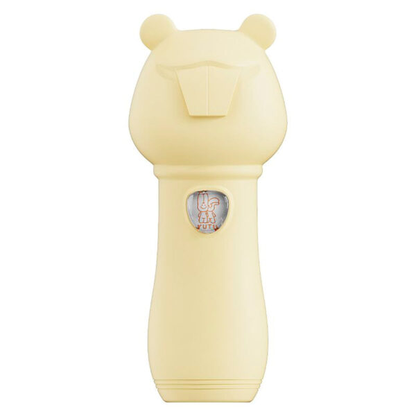 8918-Amarelo_1 Vibrador de Pulsação em Formato de Castor Dentuço Sexy Import