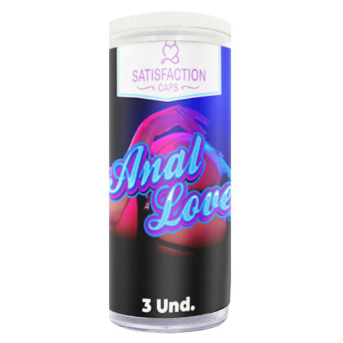 9011_1 Anal Love Bolinha com Óleo para Massagem Corporal 3 Unidades Satisfaction Caps