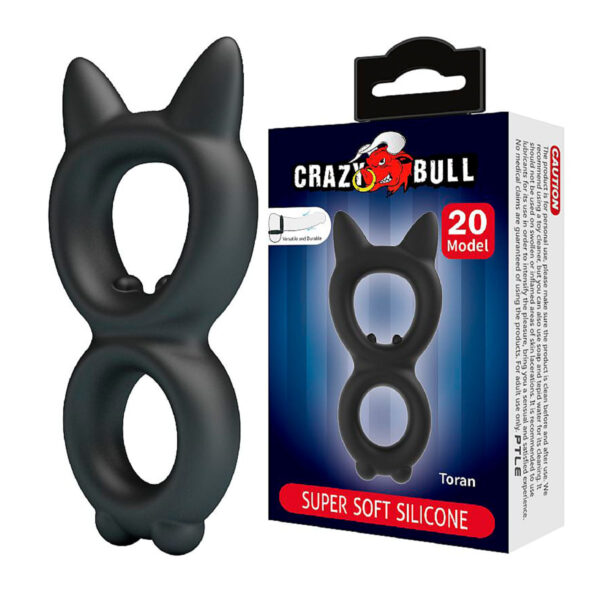 Anel Peniano Duplo Toran 1,0x9,3cm Sexy Import