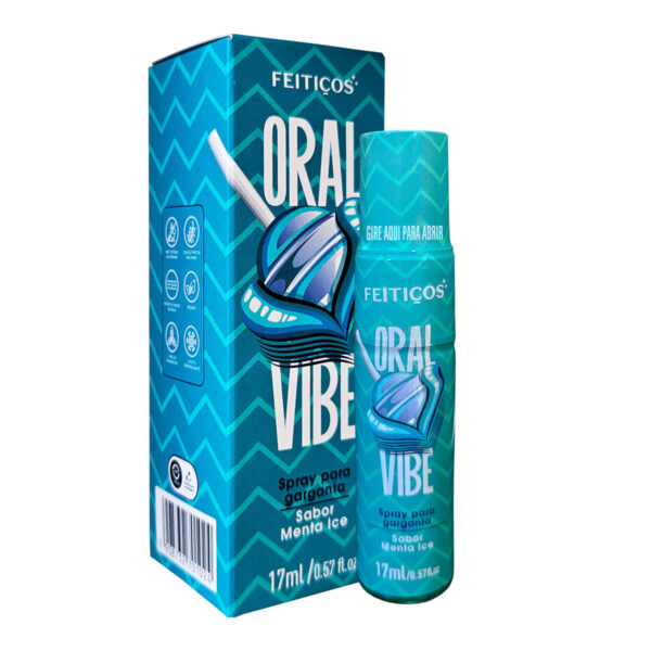 Oral Vibe Spray Dessensibilizante para Garganta 17ml Feitiços
