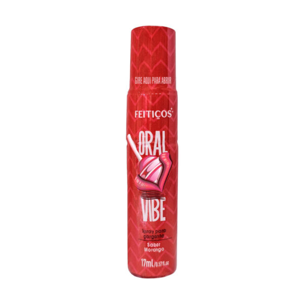 Oral Vibe Spray Dessensibilizante para Garganta 17ml Feitiços