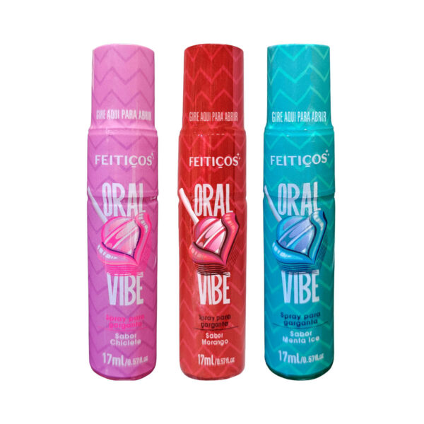 Oral Vibe Spray Dessensibilizante para Garganta 17ml Feitiços