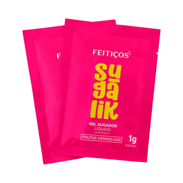 952100-Frutas-Vermelhas_1 Sachê Sugalik Sugador Líquido Comestível com Extrato de Jambu 1g Feitiços Aromáticos