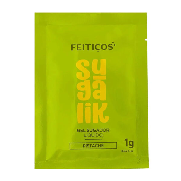 952200-Pistache_1 Sachê Sugalik Sugador Líquido Comestível com Extrato de Jambu 1g Feitiços Aromáticos
