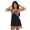 9621PT-P-Preto_1-1 Camisola Esmeralda Bicolor com Detalhes em Renda Patitex