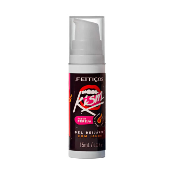 Kism Eletric Hot Gel Beijável com Jambu 15ml Feitiços Aromáticos