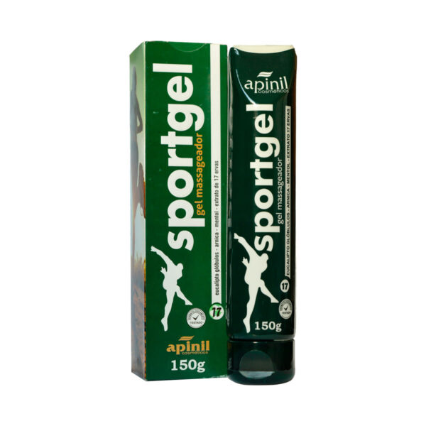 9919_1 Sportgel Gel Massageador com Arnica e Extrato de 17 Ervas 150g Apinil
